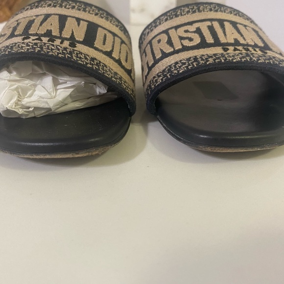 DIOR deep blue Dway slide sandal - Picture 3 of 8